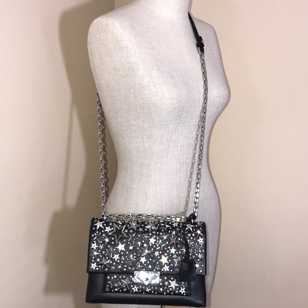 Michael Kors Star studded Cece chain shoulder bag - Picture 4 of 16